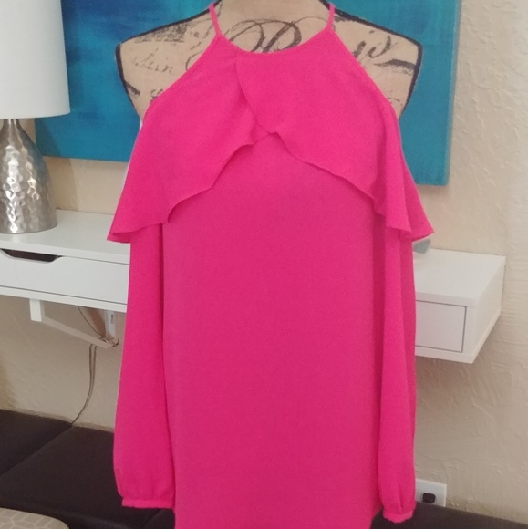 NWOT Micheal Kors Cold Shoulder Top - Picture 1 of 7